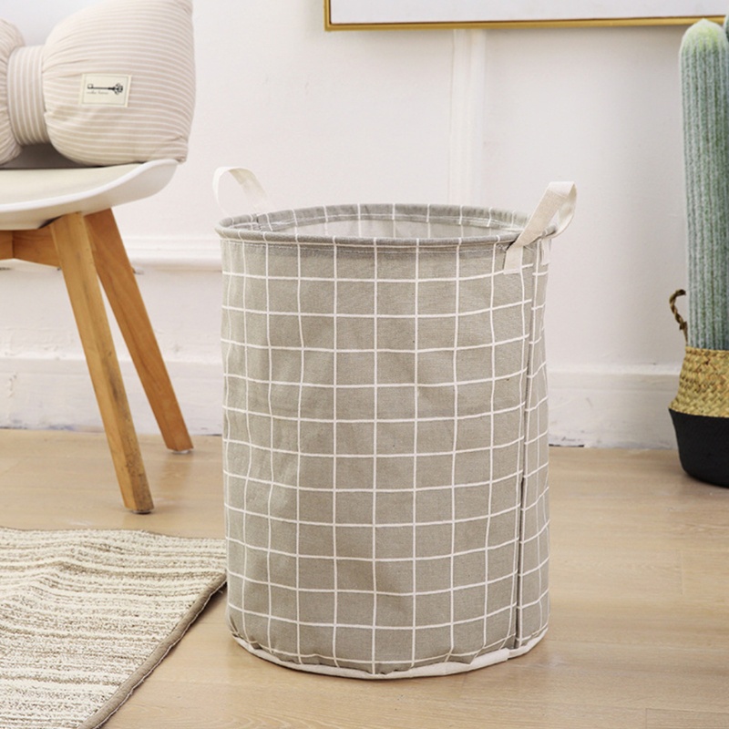 Giỏ Đựng Quần Áo Bẩn Có Tay Cầm Có Thể Gấp Gọn Tiện Dụng