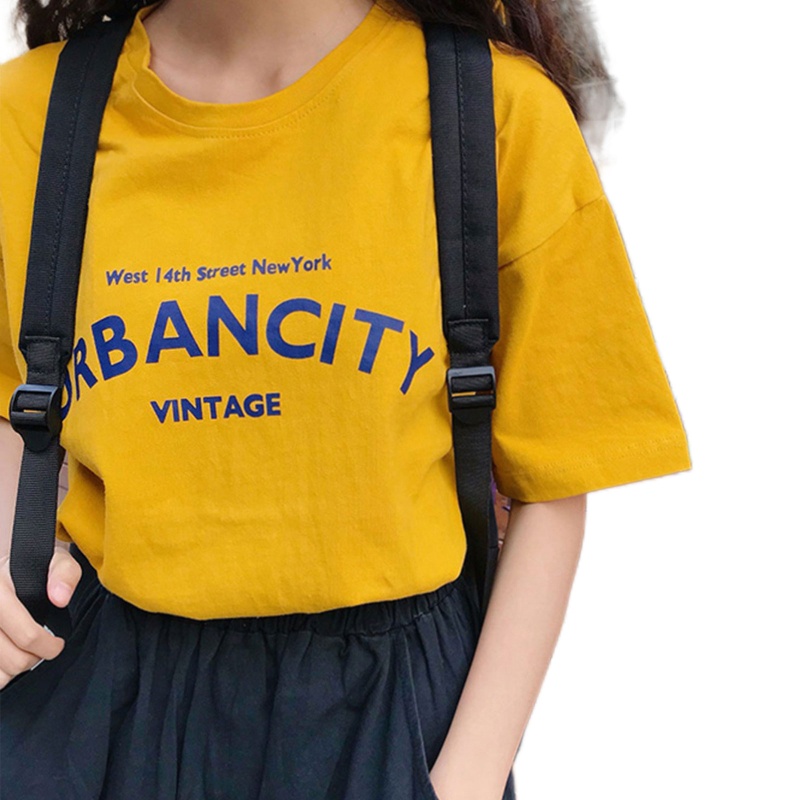 Áo Thun Nữ Ngắn Tay In Chữ Tiếng Anh Cá Tính