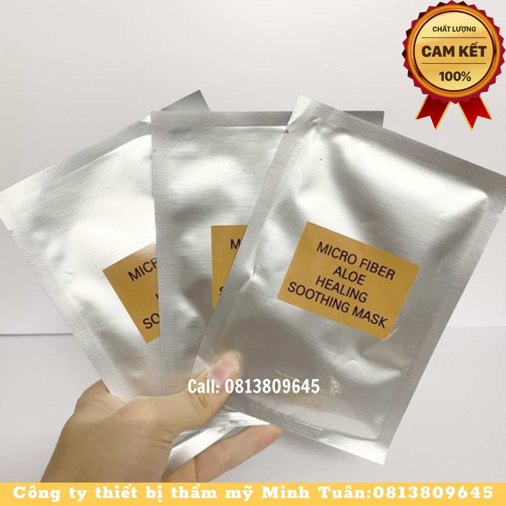 10 Miếng Mặt nạ Hàn Quốc mỡ ngựa dầu mỡ ngựa chuẩn Mask BUTIQLAB phục hồi dưỡng ẩm cho da