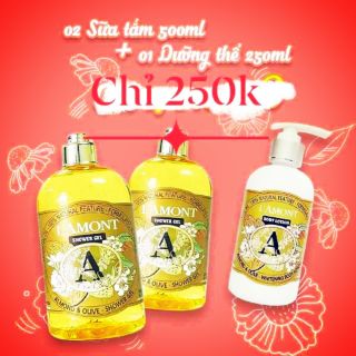 SỮA TẮM L'AMON NƯỚC HOA  PHÁP - SALE còn 250k