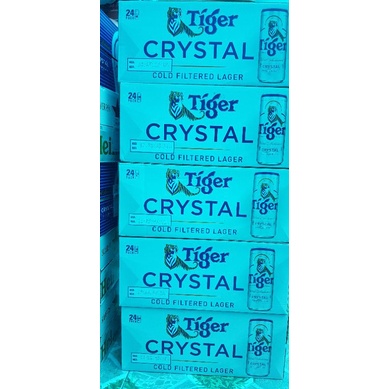 Thùng bia tiger rystal xuân 24 lon x 330ml