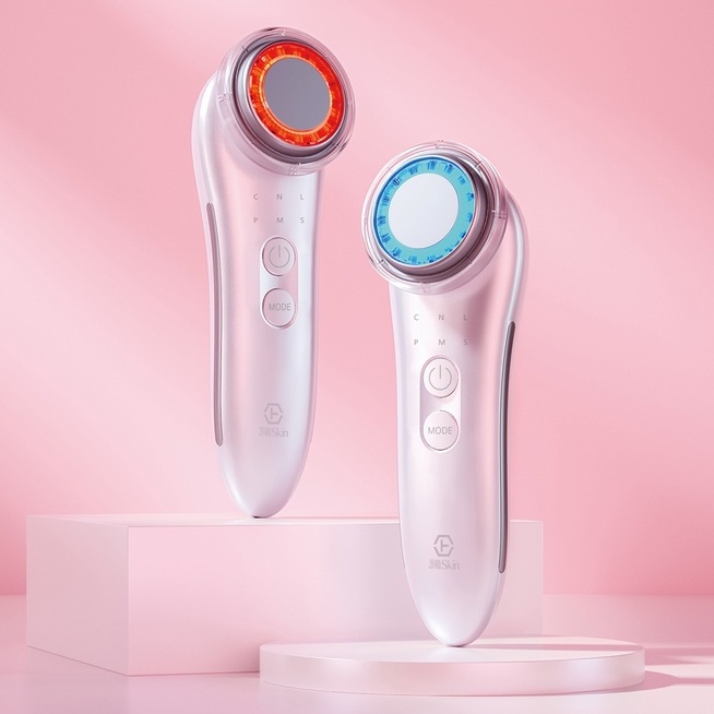 Máy điện di tinh chất đa năng 6 in1, Nâng cơ EMS và Ánh sáng Photon trẻ hoá NanoTime F65U Nhật Bản - HTBeauty