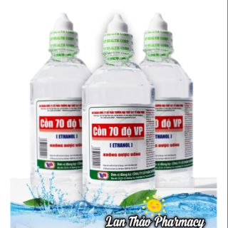 CỒN 70 ĐỘ CHAI 500ML CHÍNH HÃNG VĨNH PHÚC GIÚP SÁT KHUẨN AN TOÀN