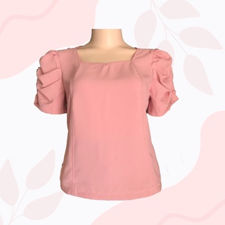 ÁO TRUNG NIÊN NỮ CHO MẸ - Kiểu Cổ Vuông Trẻ Trung Sang Trọng - Vải lụa cao cấp mềm mịn