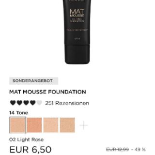 Phấn nền KIKO MAT MOUSSE