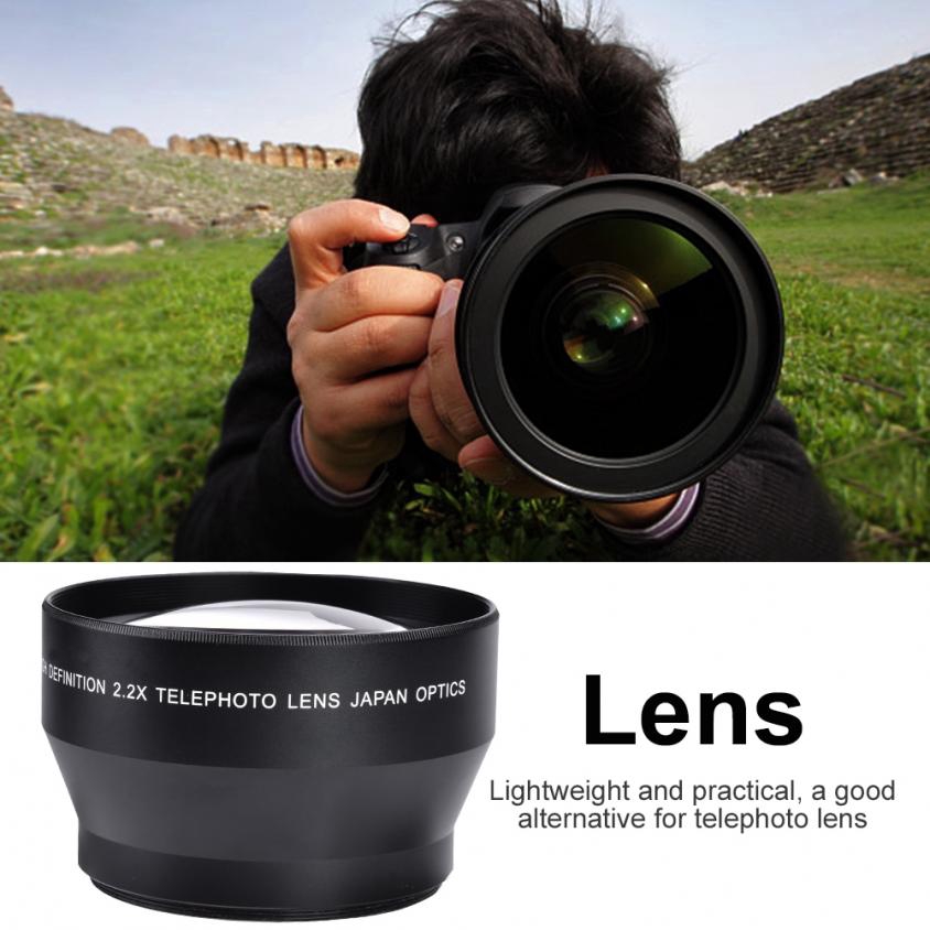 Ống kính chuyển đổi 2x DSLR 67mm cho camera điện thoại