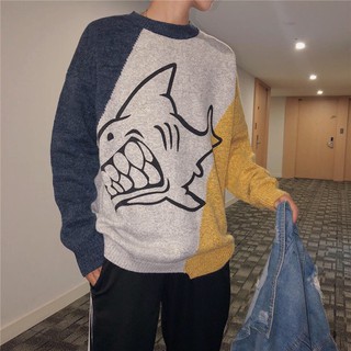 [ FREE SHIP ĐƠN 99K ]_Áo len nam cá mập .