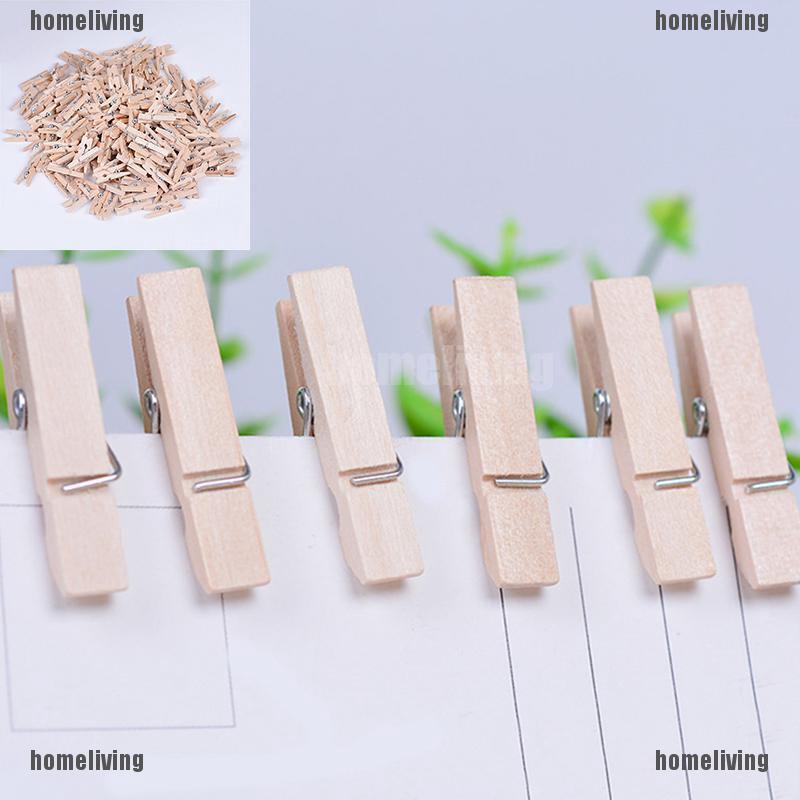 ❤❤Kẹp Quần Áo Bằng Gỗ Tự Nhiên 50x25MM
