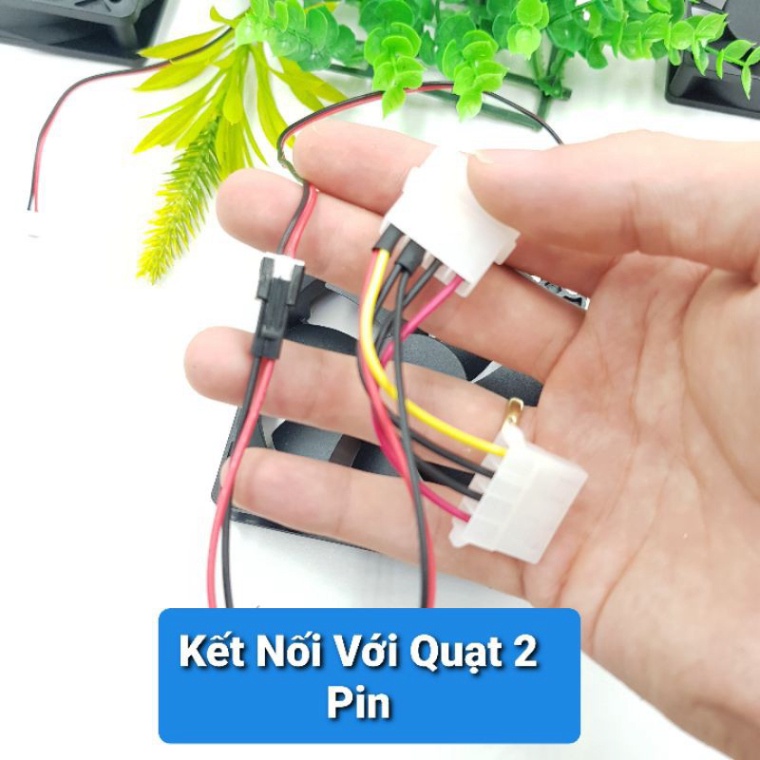 Bộ Quạt Máy Tính Có Sẵn HUB 2500 Vòng Phút 9x9CM 12x12CM❤️Quạt Tản Nhiệt Máy Tính