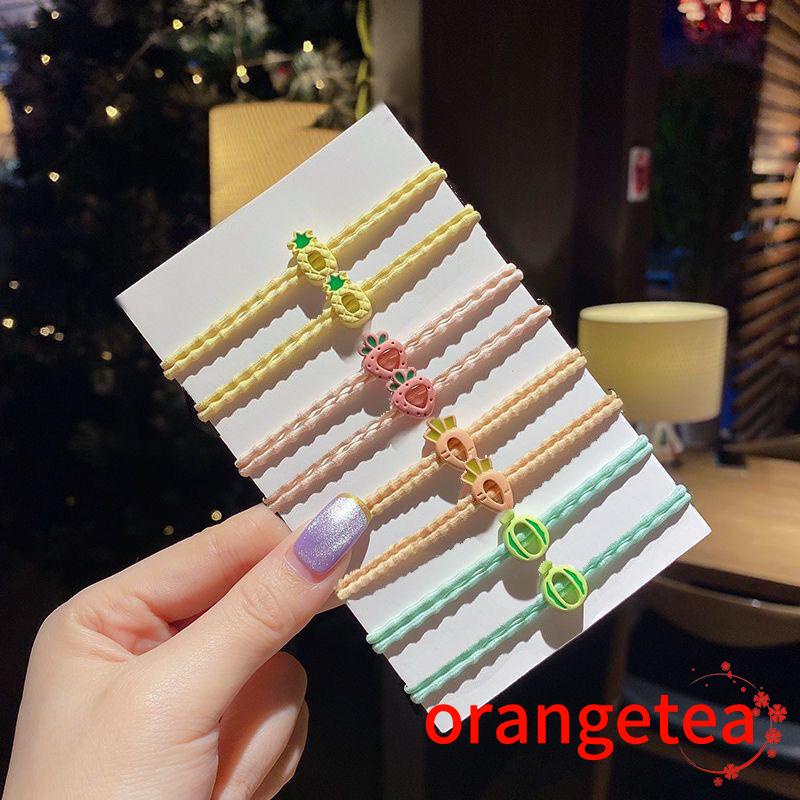 Dây Cột Tóc Co Giãn Hình Trái Cây Dễ Thương