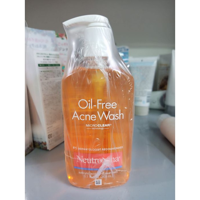Sữa rửa mặt Neutrogena Oil Free Acne Wash - 269ml