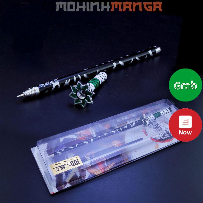 [CÓ QUÀ] Bút viết hình kiếm Phong Trụ Shinazugawa Sanemi Kimetsu no Yaiba Thanh Gươm Diệt Quỷ Cứu Nhân hợp kim cao cấp