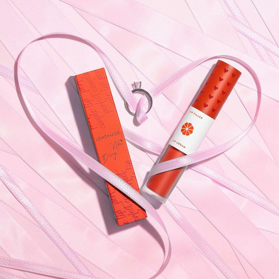 SON KEM LÌ 2 ĐẦU LEMONADE Perfect Couple Lip Love Edition