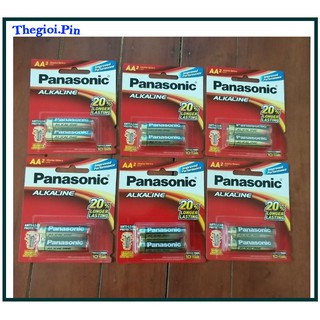 Pin AA, Pin AAA Alkaline Panasonic R6T,R03T ( 2 viên / vỉ)