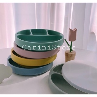 Khay ăn dặm silicone 4 ngăn