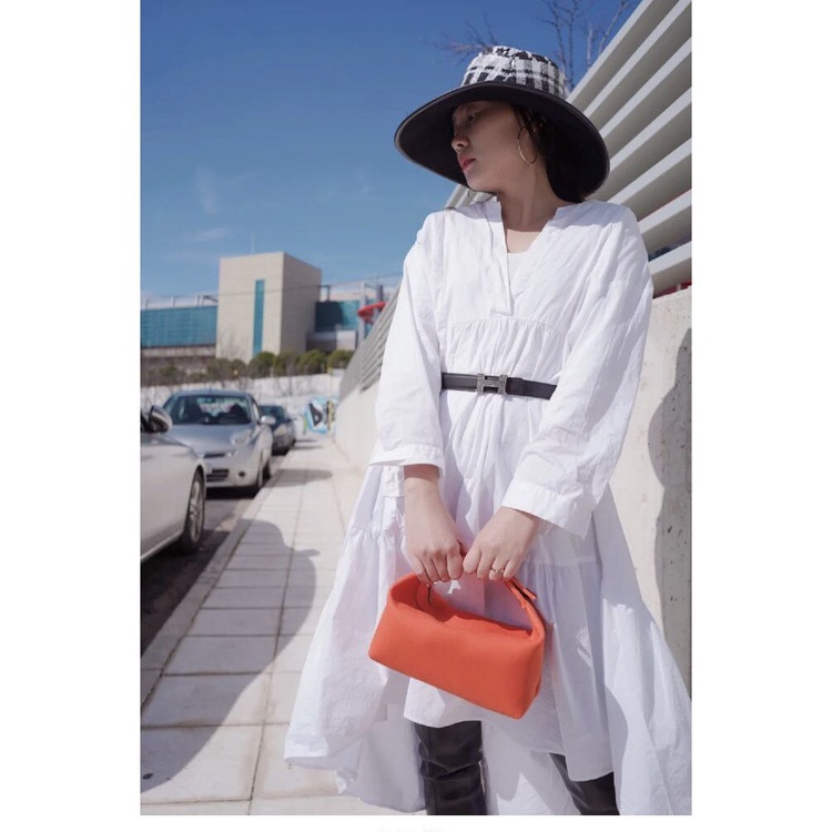 Túi xách JASMIN NOIR da PU thiết kế đơn giản thời trang cho nữ