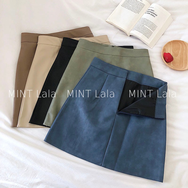 Chân Váy Da Chữ A Quảng Châu Có Quần Chống Lộ | BigBuy360 - bigbuy360.vn