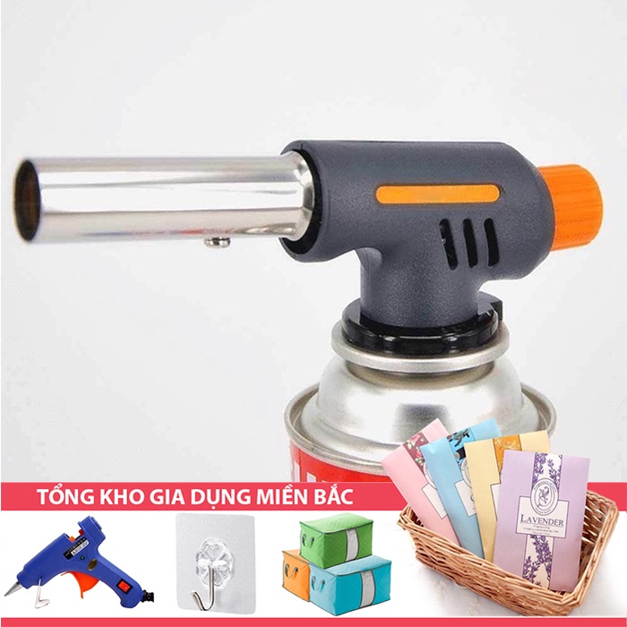 [Tổng Kho Sỉ] Dụng Cụ Khò Lửa Kiểu 2 MÀU CAM G6 - Chụp Bình Gas An Toàn Gia Đình CDS1624