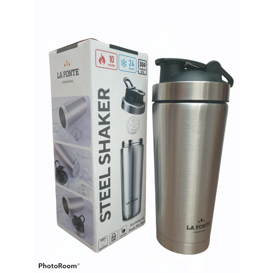Bình Lắc Giữ Nhiệt Shaker Inox 750ml La Fonte - 001755