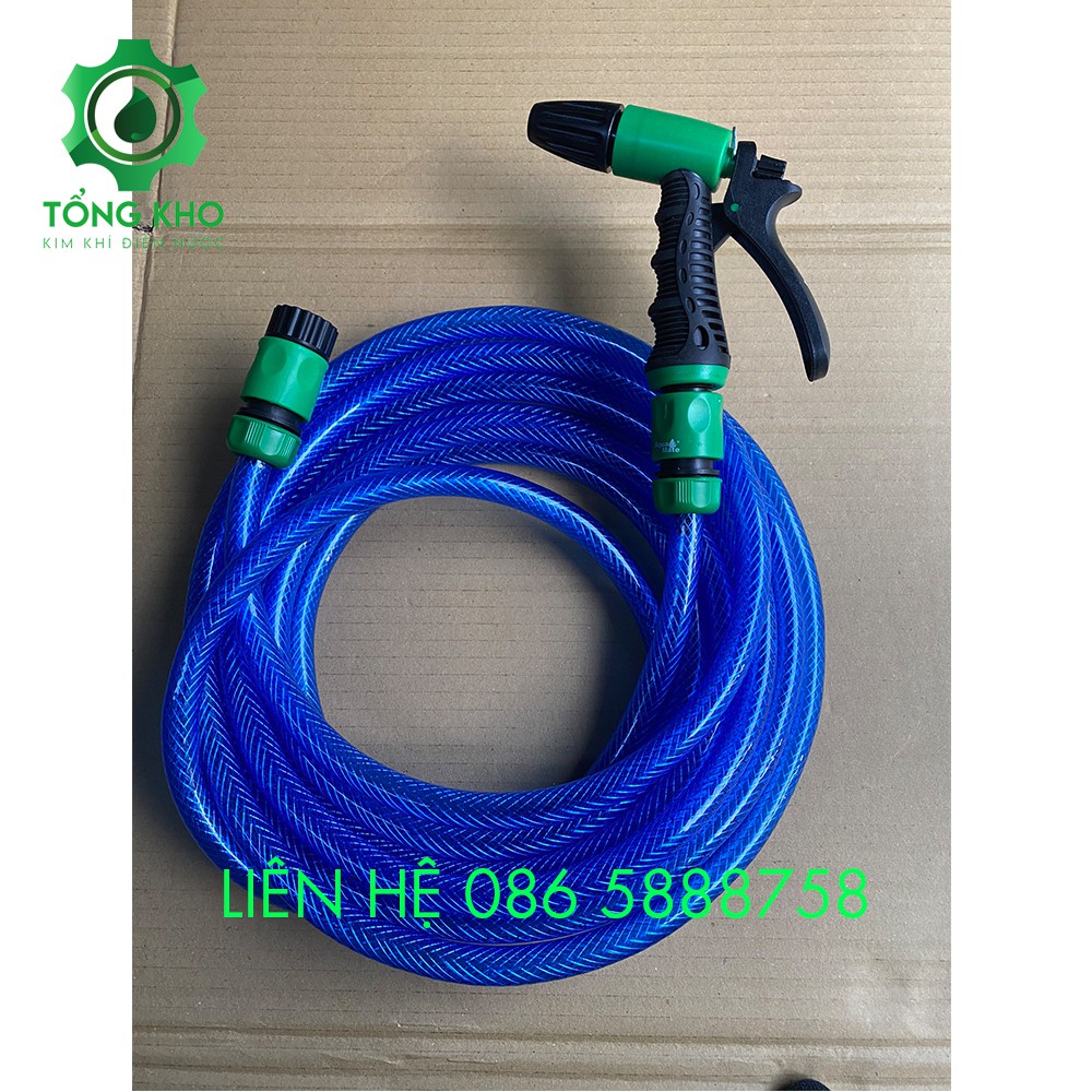 Vòi tưới cây, rửa xe tùy chỉnh nhiều chế độ, độ dài 20 25 30m- vòi tưới nước đài loan CB9201