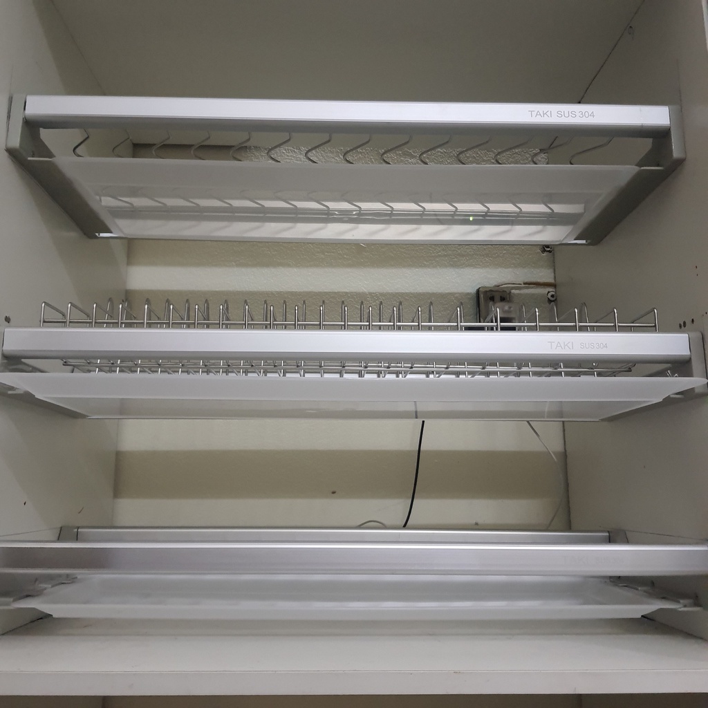 Giá Úp Bát Đĩa Cố Định Tủ bếp INOX 304 - Bảo Hành Vĩnh Viễn