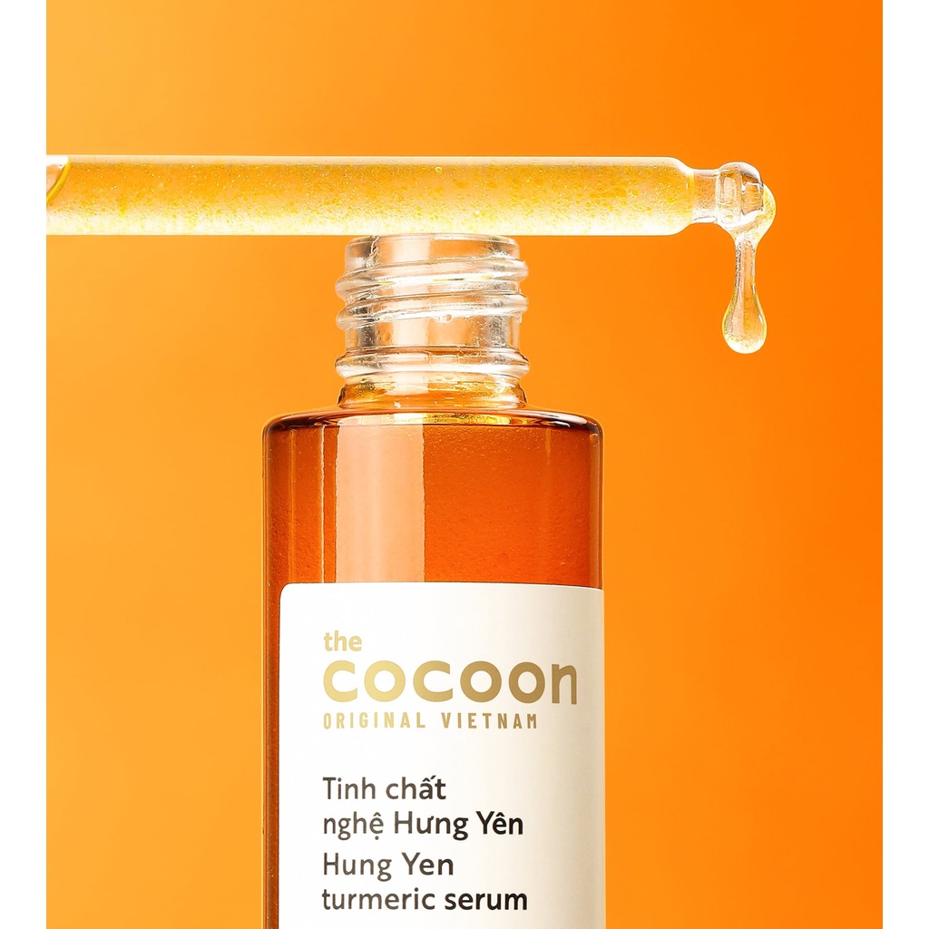 Tinh chất nghệ Hưng Yên cocoon 30ml (turmeric serum) thuần chay