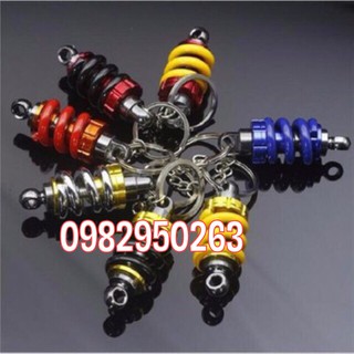 Móc khóa mini hình phuộc nhún xe máy