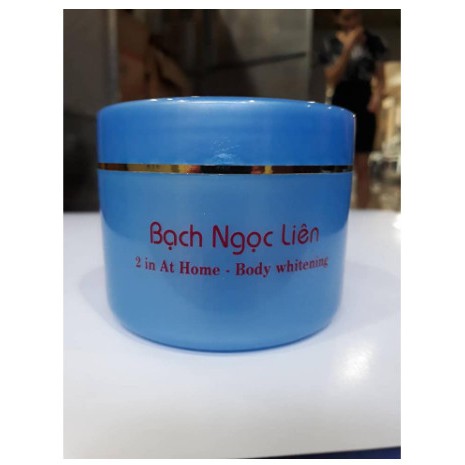 Kem Dưỡng Trắng Da Toàn Thân Bạch Ngọc Liên 2 in 1 AT HOME BODY WHITENING CREAM 90g