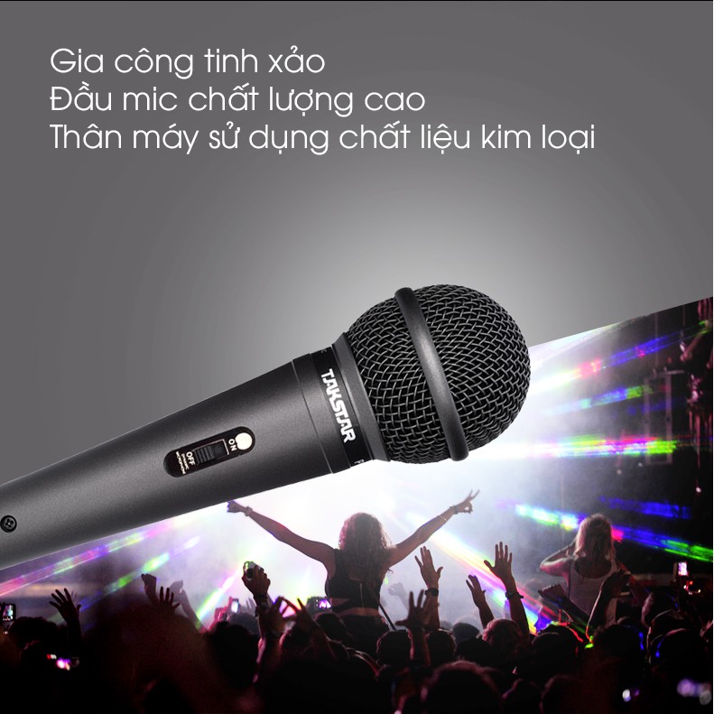  Mic Karaoke có dây Takstar Pro-38, hát cực hay, chống hú, hàng lỗi đổi mới trong 30 ngày