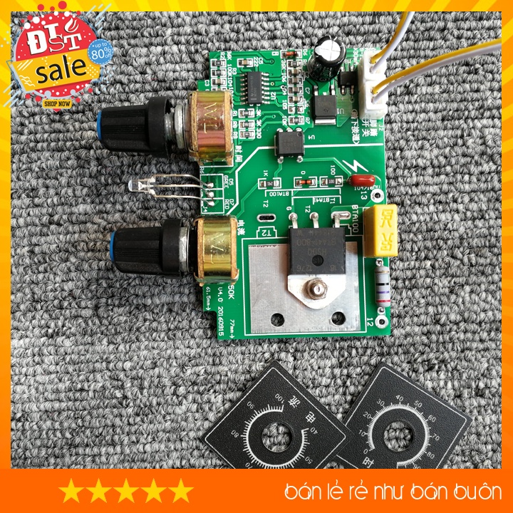 Mạch hàn cell pin, mạch timer điều chỉnh dòng và áp máy hàn điểm, hàn cell