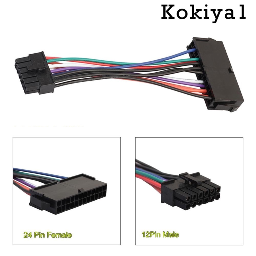 Dây Cáp Chuyển Đổi Nguồn Kokaya1) 24p Sang 12pin Atx Cho Acer Pc