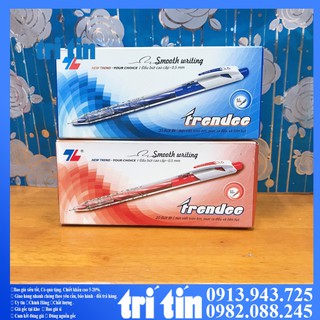 Bút bi mực xanh nét đẹp xịn .