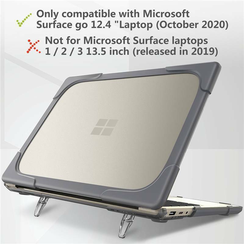 Ốp laptop cứng chống sốc thời trang cho microsoft surface go 12.4 inch 1943