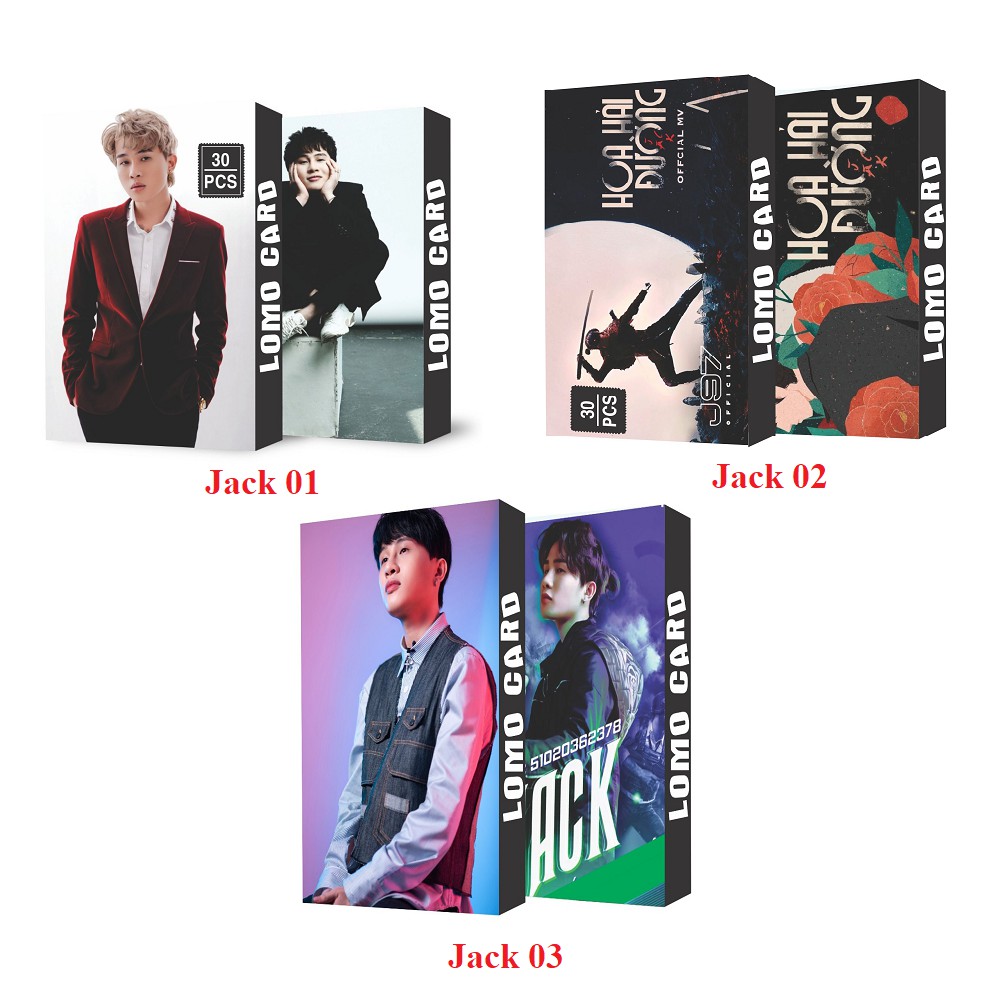 LOMO CARD JACK THẦN TƯỢNG ÂM NHẠC 30 TẤM CARD CỰC ĐẸP