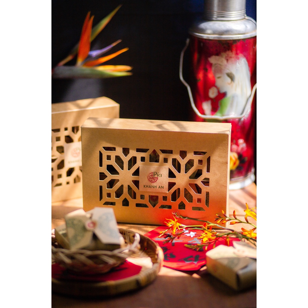 HỘP BÁNH PÍA 6 BÁNH NHÀ DẬU