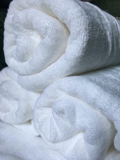 Khăn mặt khách sạn, nhà nghỉ, Spa