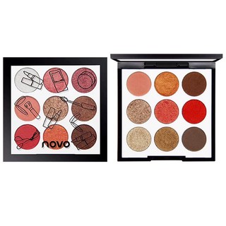 BẢNG PHẤN MẮT NOVO 9 Ô XINH