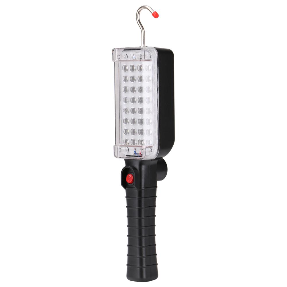 Đèn pha LED 34 bóng có nam châm với cổng sạc USB