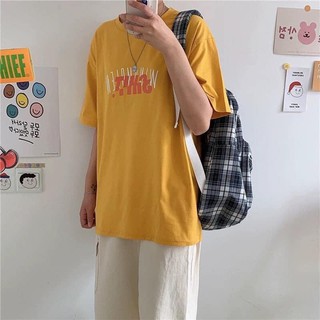 Áo thun nữ tay lỡ freesize phông form rộng dáng Unisex, mặc lớp, nhóm, cặp in chữ SHIT