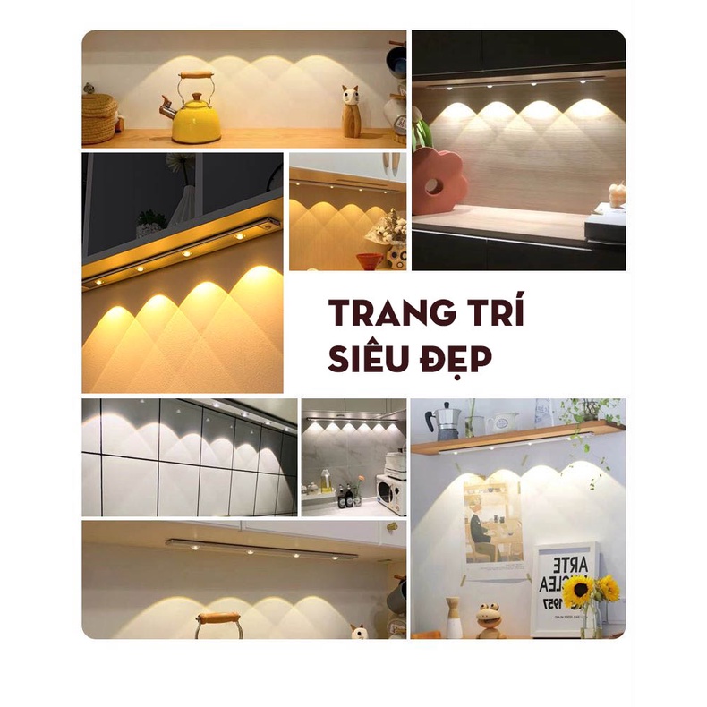 Đèn led mắt mèo trang trí decor nhà, có pin sạc, tuyệt đẹp, cảm ứng hồng ngoại