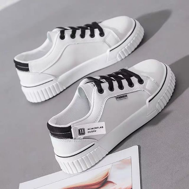 Giầy thể thao nữ, giầy siêu hót 2020, giầy màu trắng đế cao 5cm mã BT99 | BigBuy360 - bigbuy360.vn