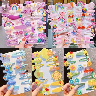 Set 14 kẹp tóc phong cách hàn quốc đáng yêu cho bé