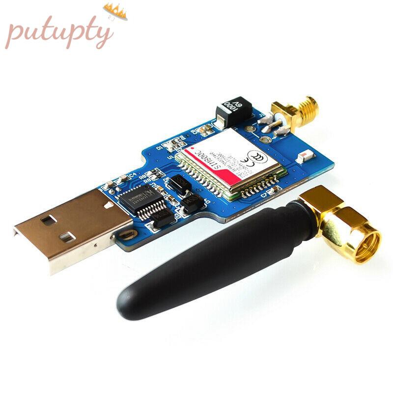 Usb To Gsm Serial Gprs Sim800C Kết Nối Bluetooth Kèm Ăng Ten