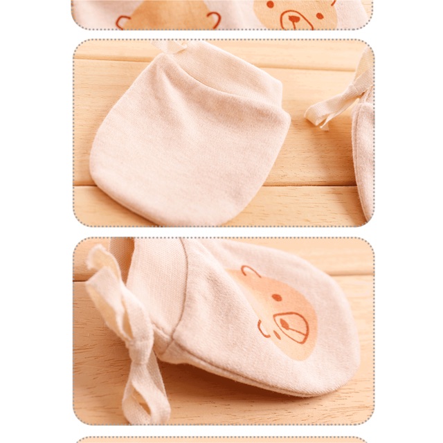 BAO CHÂN SƠ SINH 100% COTTON, SIÊU MỀM MỊN.