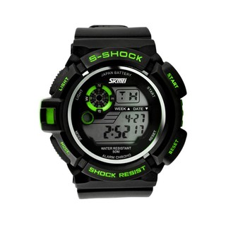 Đồng Hồ Nam SKMEI S-Shock 0939 (Có 6 Màu: Xanh Lá, Xanh Dương, Trắng, Vàng, Cam, Đỏ)