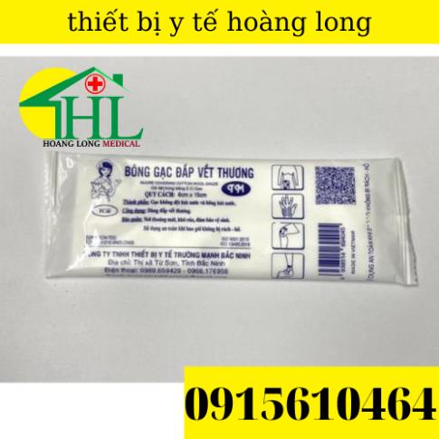 combo 10 miếng bông gạc đắp vết thương AN LÀNH 6cmx22cm