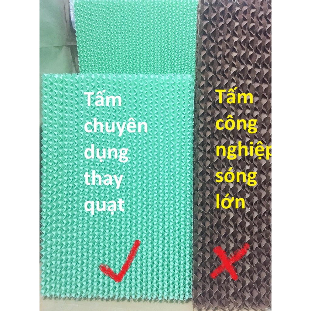 Tấm làm mát Cooling Pad  chuyên dụng cho quạt Legend LA005 40 x 20 x 4cm  (Nâu và XANH)