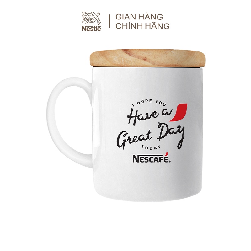 [Tặng 1 ly sứ nắp gỗ]Combo 3 hộp cà phê hòa tan Nescafé bao bì mới: 1 Cappuccino dừa +1 Latte hạt phỉ+ 1Latte hạnh nhân