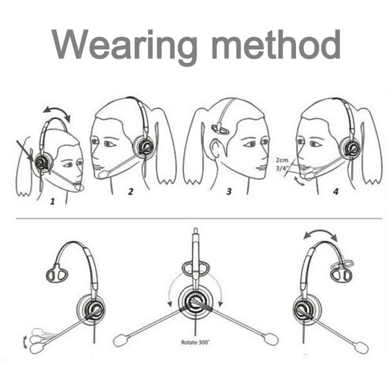 Tai Nghe Chụp Tai Chống Ồn Có Dây Kèm Micro Cổng USB Tiện Dụng