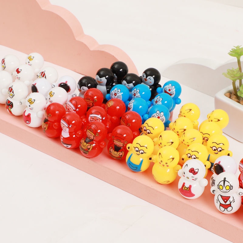 Lật Đật Mini Hình Squid Game, Doaremon Dễ Thương Siêu Đáng Yêu Đồ Chơi Cho Bé - BEYOU